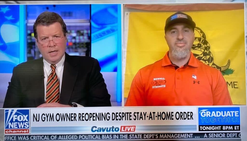 NJ Gym Owner On Fox News (My Opinion)