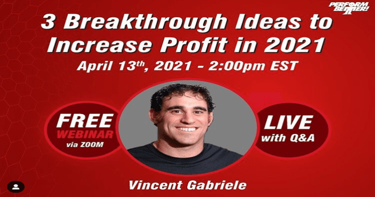 Free Live Seminar About Increasing Profit