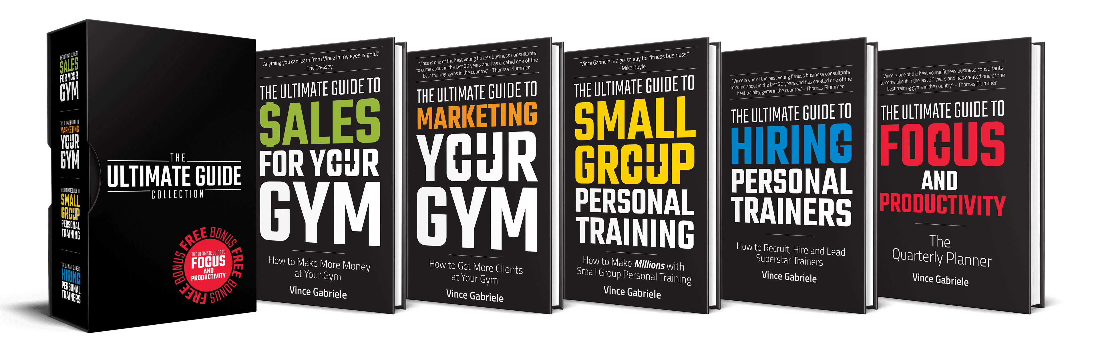 The Ultimate Guide Collection — five books by Vince Gabriele
