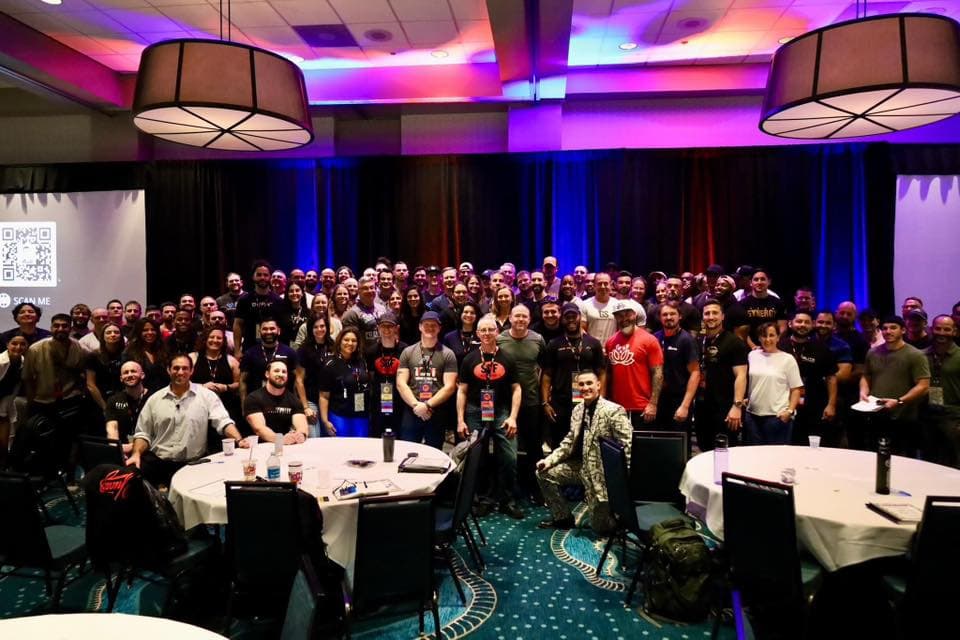 SPF Mastermind members at a live in-person meeting