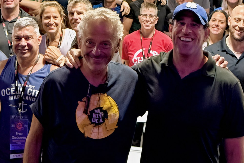 Ari Weinzweig with Vince Gabriele